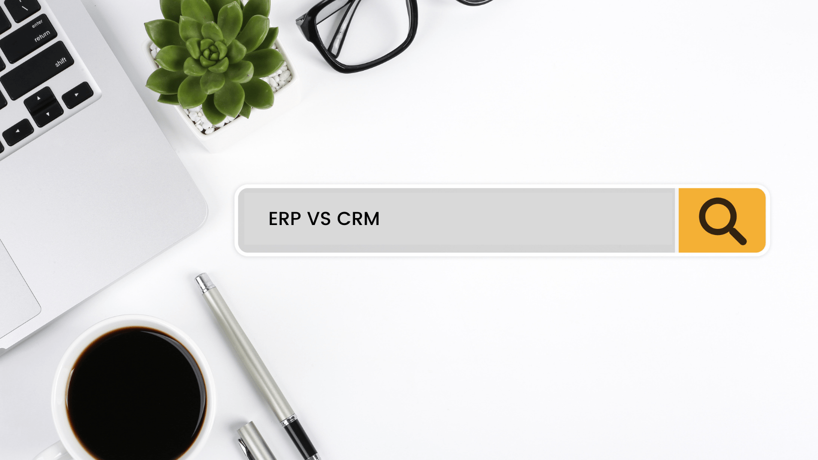 Are ERP and CRM the same (Facebook Cover)